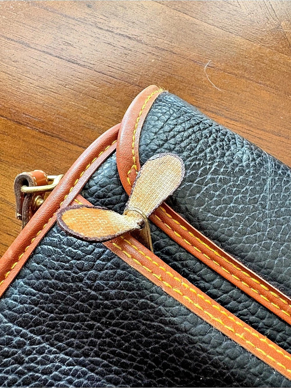 Used - Dooney & Bourke All-Weather Leather Classic Briefcase Satchel - Picture 9 of 10